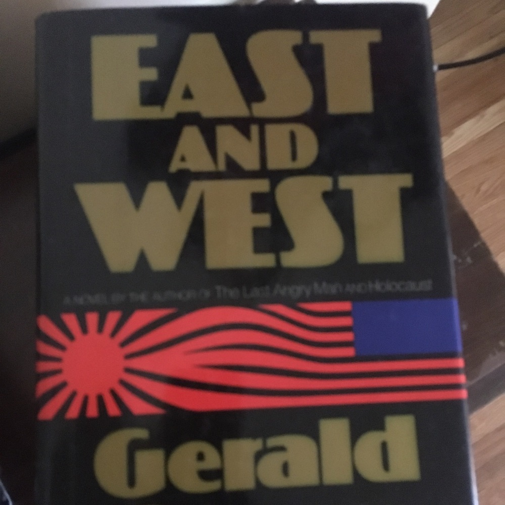 BOOK EAST AND WEST GERALD GREEN DUST COVER GOOD